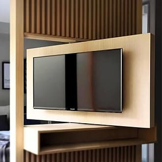 Audiovan Led Tv 360 Rotating TV Bracket for Room Partition Mounting Rotation Stand for partition Compatible for 32-75 Inches