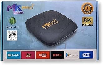 MKWORLD MK Pro 5G Ultimate Edition Android 11 Smart TV Box