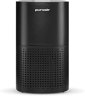 PuroAir 240 HEPA Air Purifier for Home Large Rooms - Covers Up To 1,000 Sq Ft - Filters Up To 99.9% of Pollutants, Smoke, Pollen, Dust - Quiet HEPA Air Filter - Air Purifiers for Bedroom