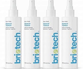 Skin Renew Toner, Hypochlorous Acid Spray, Face and Skin, Minimize Blemishes, Soothing Mist, 4 fl oz, 4 Pack