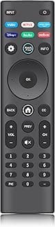 Replacement for Vizio-Smart-TV-Remote XRT140 XRT260 XRT270 Universal Remote XRT136 for All VIZIO Smart TV Remote Control Smartcast(D/E/M/P/V/PX-Series) TVs with Shortcut Buttons