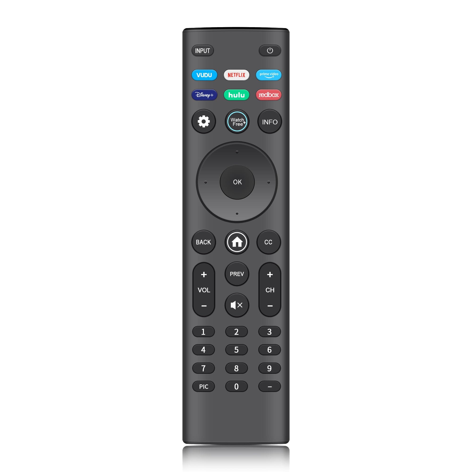 Replacement for Vizio-Smart-TV-Remote XRT140 XRT260 XRT270 Universal Remote XRT136 for All VIZIO Smart TV Remote Control Smartcast(D/E/M/P/V/PX-Series) TVs with Shortcut Buttons