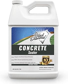 Concrete Sealer Clear Penetrating Waterproofing Spray. The Best Most Durable Sealant for Driveways, Cement Patio Pavers, Brick, Stone Or Any Outdoor Hard Surface. Easy, Long-Lasting Natural Look.