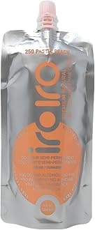 IROIRO Premium Natural Semi-Permanent Hair Color 250 Pastel Peach (8oz)