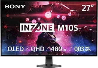 شاشة العاب M10S 27 انش OLED QHD (2560x1440) 480Hz 0.03 مللي ثانية GTG انفيديا...