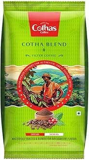 Cothas Cotha Blend Filter Coffee Powder | Roasted & Blended Signature Mix of 60% Coffee & 40% Chicory | Authentic South Indian Filter Coffee with Rich & Aromatic Flavour | 100 g Pack