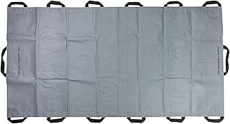 Portable Transport Unit - EMS Emergency Foldable Patient Mover Rescue Travel Size Roll Stretcher - Gray Heavy-Duty 14 Handles - Capacity 1500 lbs