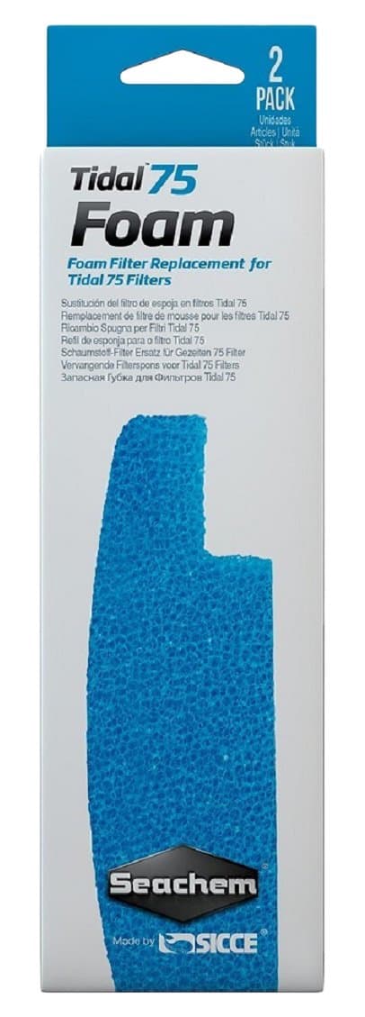 Foam Filter Sponge - Foam Tidal 75 Filter 2 Pack