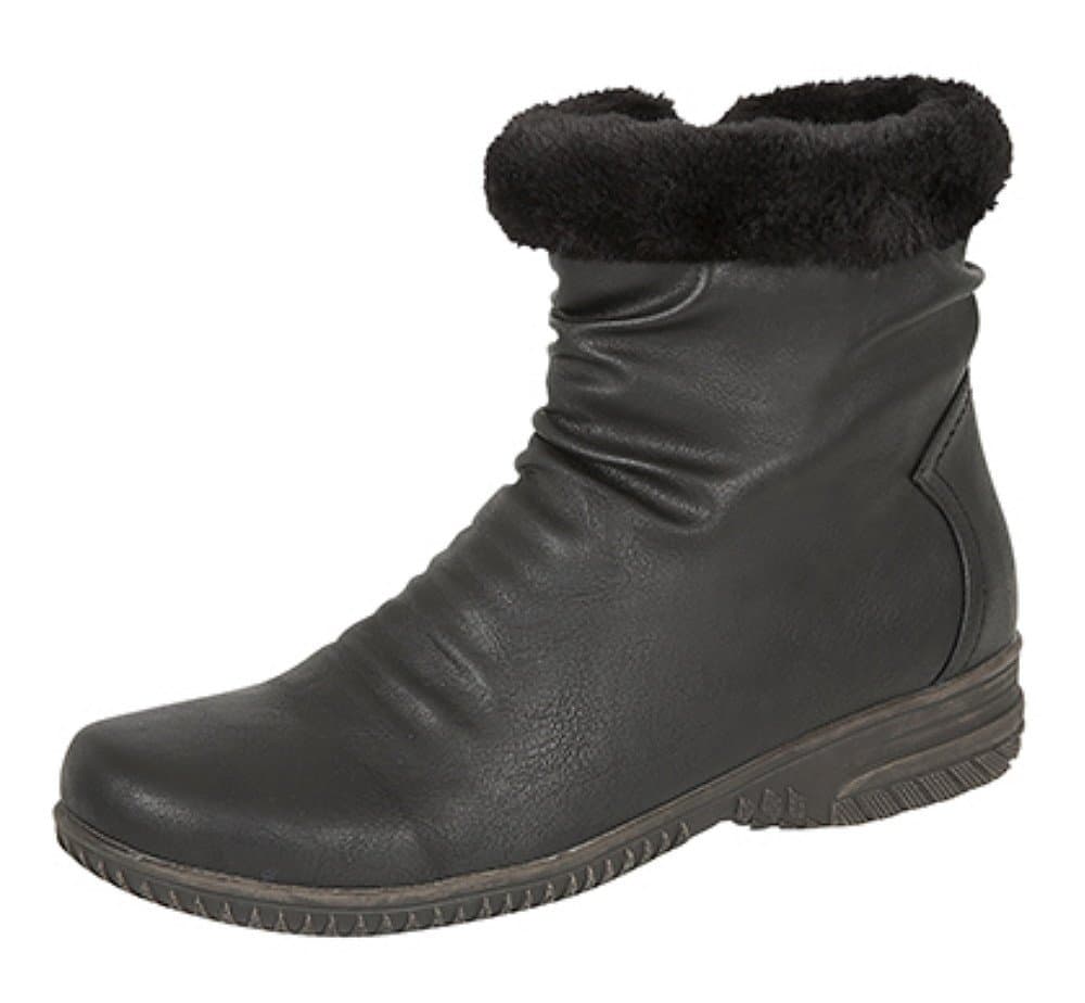 L154A-6 Black Ankle Boot