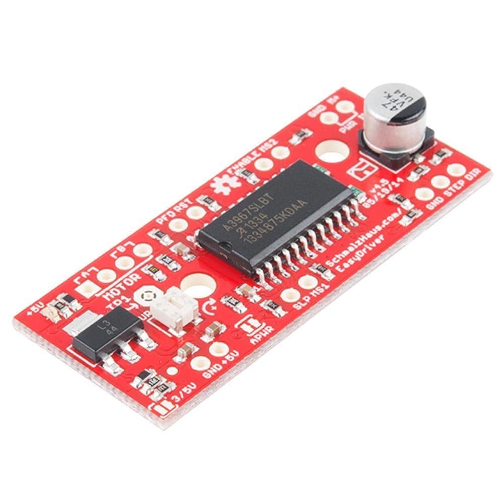 Easy Stepper Motor driver based on A3967 for Arduno, Raspberry Pi, AVR, PIC etc