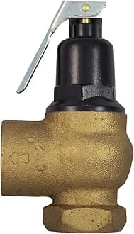 Cash Acme 3/4 x 1 Inch F-95 Iron Body Safety Pressure Relief Valve with Lever Set, 19497-0050