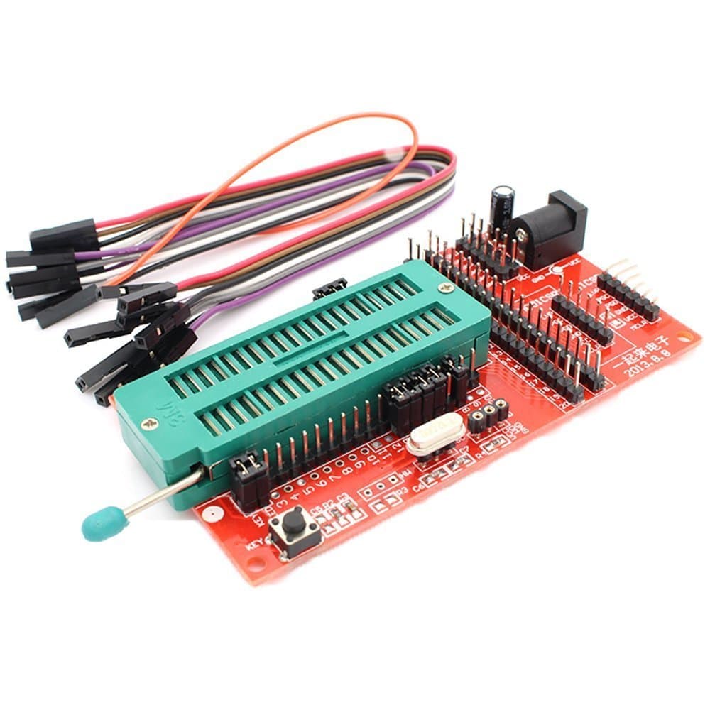 PIC Microcontroller Minimum System Board Universal Programmer Seat ICD2 for PICkit 2 PICkit 3