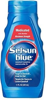 Selsun Blue Medicated Dandruff Shampoo 11-Ounce Bottles (Pack of 3)