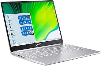 Acer Swift 3 Intel Evo Thin & Light Laptop, 13.5" 2256 x 1504 IPS, Intel Core i7-1165G7, Intel Iris Xe Graphics, 8GB LPDDR4X, 512GB NVMe SSD, Wi-Fi 6, Fingerprint Reader, Back-lit KB, SF313-53-78UG