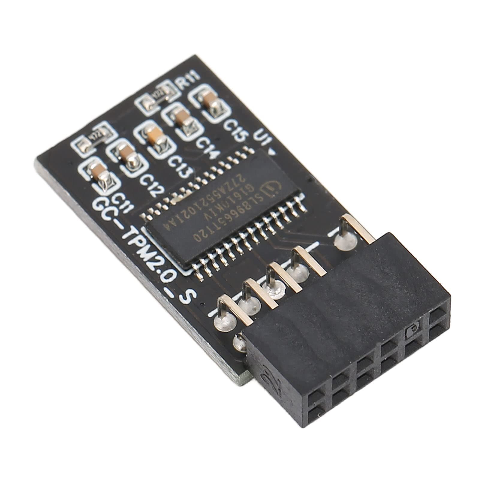 TPM 2.0 Encryption Security Module Compatible with Remote Card 11 Upgrade LPC TPM2.0 Module 12 pin for Motherboards