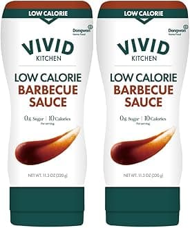 Korean Barbecue Sauce – 2-Pack (11.33 oz Each) – Low-Calorie, No Preservatives – Sweet & Smoky Flavor – Ideal for Grilling, Marinating, Stir-Fry, and Dipping – Easy Squeeze Bottles
