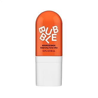 Bubble Skincare Bounce Back Hydrating Toner Spray - Balancing + Pore Minimizing Toner for Face - Face Refreshing Spray With Niacinamide to Help Even and Mattify Oily Skin - Travel Size Skincare (55ml)