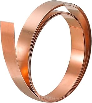 Copper Sheet Roll, Metal Foil Plate 1000mm x 10mm x 0.5mm