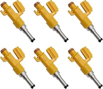 6 PCS Fuel Injector 23209-0P100 23250-31140 Fits For TOYOTA SIENNA 3.5L ENGINE MOTOR 2017-2019 23250-0P100 23209-31140