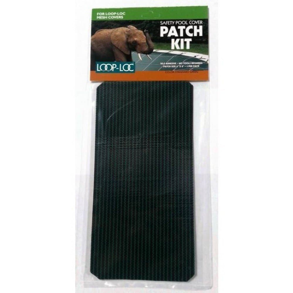 Loop-Loc Safety Cover Patch Kit - Green Mesh