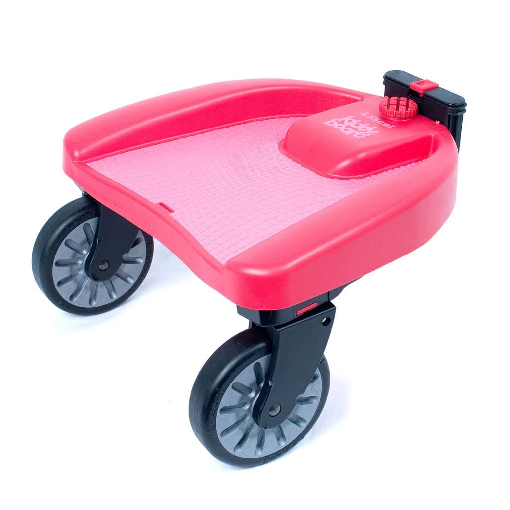 Lascal KiddyBoard Maxi Stroller Attachment - Red