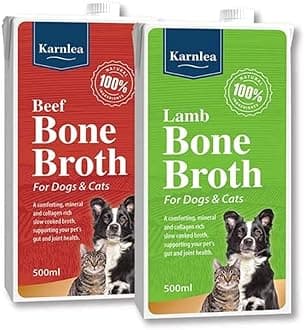 Karnlea Pets Real Bone Broth - 1x Beef, 1x Lamb