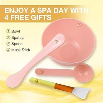 Angeland Jelly Mask for Facials Professional, Hydrating & Moisturizing Peel-Off Natural Gel Face Mask SkinCare, Professional Spa Use Jelly Face Masks, Deep Hydration & Glow 23 Fl Oz (Nicotinamide)