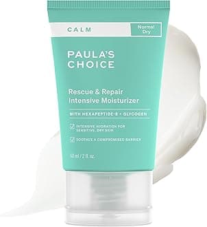 CALM Rescue & Repair Moisturizer for Sensitive Skin, Soothes Redness, Suitable for Rosacea-Prone & Eczema-Prone Skin, Fragrance-Free & Paraben-Free