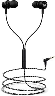 Boat Bassheads 152 in Ear Wired Earphones with Mic (Active Black)
