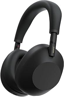 WH-1000XM6 The Best Wireless Noise Canceling Headphones, HD NC Processor QN3, 12 Microphones, Adaptive NC Optimizer, Mastered by Engineers, Studio-Quality, 30-Hour Battery, Black