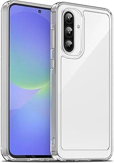 Case for Samsung Galaxy A36 5G, Military Grade Drop Protection Phone Case, Yellowing Resistant, Anti-Scratch Hard PC Back, Shockproof Hard Ultra-Thin Protective Cover, Clear