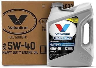 バルボリン Premium Blue Extreme SAE 5W-40 ヘビーデューティー 潤滑油 - 1 ガロン 774038 1 Gallon (Case of 3) 774038-3PK