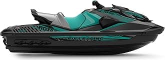 Jet Ski SeaDoo GTR 230 Riva Racing 2024 2025 Stickers Set - Premium Vinyl Decals Kit Graphics with Bubble-Free Technology Adhesive, Jetski Sea Doo (Reef Blue)