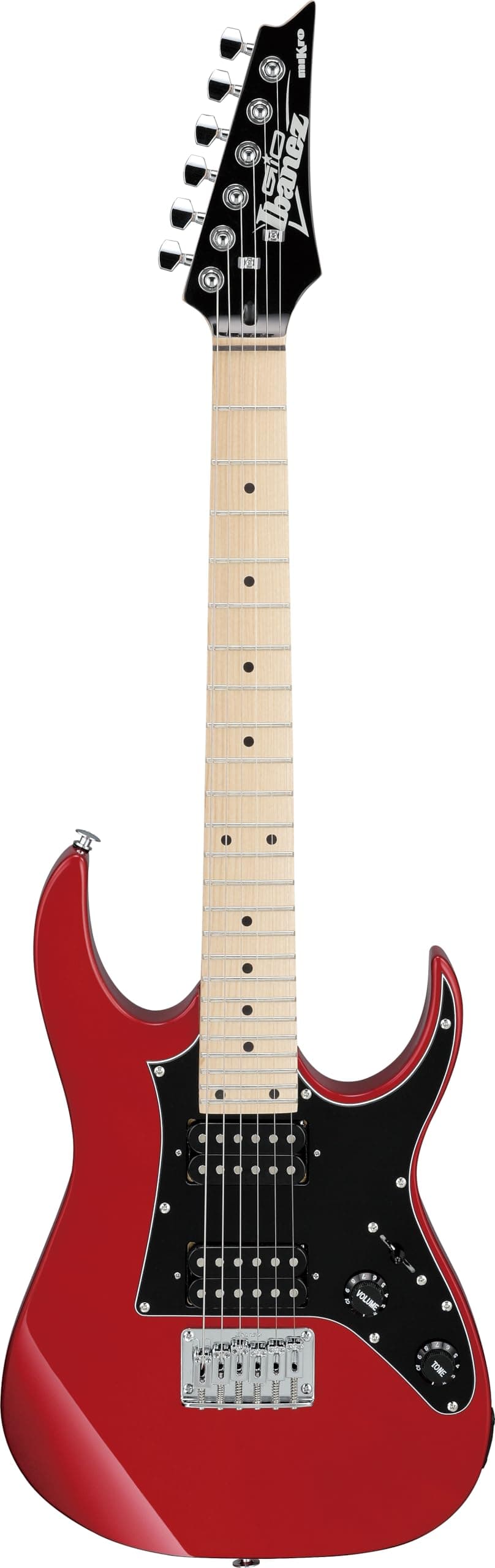 GRGM 6 String Solid-Body Electric Guitar, Right, Candy Apple (GRGM21MCA)