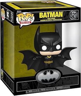 Funko Pop! Deluxe: BM 85th - Batman Soaring - Batman 1989 - Collectable Vinyl Figure - Gift Idea - Official Merchandise - Toys for Kids & Adults - Movies Fans - Model Figure for Collectors