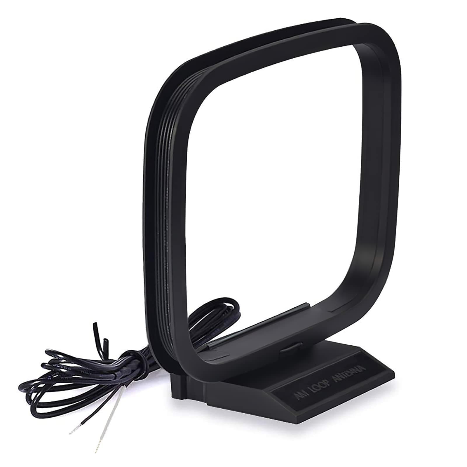 AM Loop Antenna with 2 Pin Bare Wire Compatible with Denon Pioneer Marantz Pyle Indoor Radio Bluetooth Stereo Receiver AV Audio Video Home Theater Receiver
