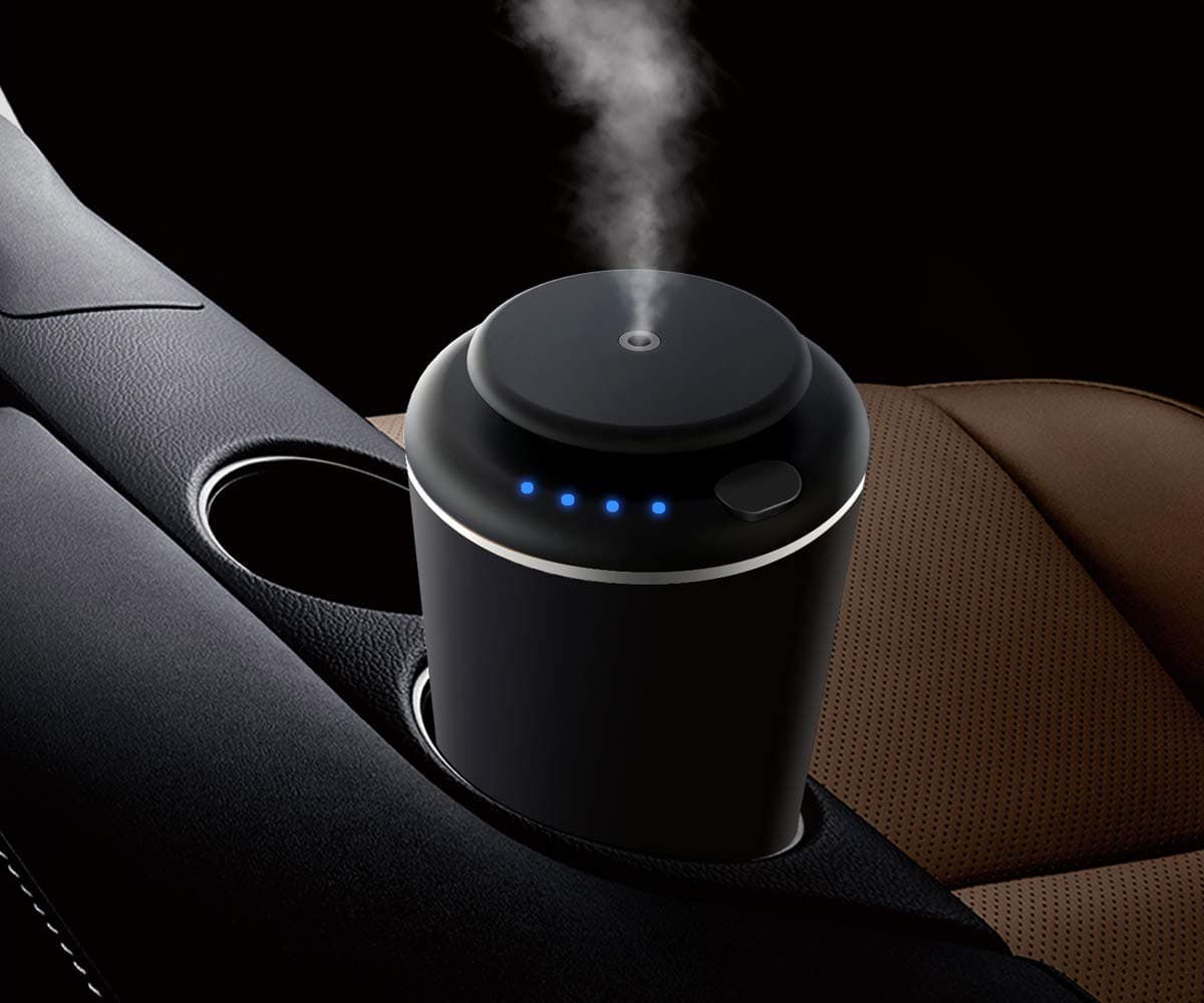 Car Diffuser - Scent diffuser for Car, USB Powered - Oil Included. No need to purchase Oil separately. Ready to use. With Warranty