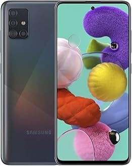 2019 Samsung Galaxy A51 Dual SIM 128GB - Prism Crush Black (Renewed)