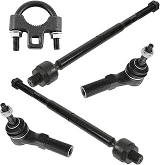TRQ Front Inner & Outer Tie Rod Set w/Tool for 300 Challenger Charger Magnum