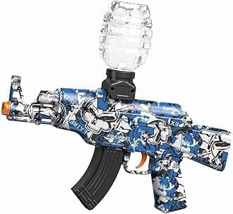 DKH AMAZING SHOP Gel Ball Gun - High Precision Hydrated Ball Launcher, Fun and Safe for Outdoor Use (Style-Alpha)