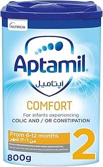 Comfort 2 Follow-On Formula Milk From 6-12 Months, Dietary Management of Colic & Constipation, Easy To Use Pack, 800g