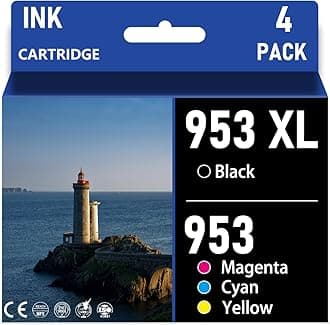 953XL High Yield Ink Cartridge Combo Pack for HP 953 Compatible with HP OfficeJet Pro 7720 7740 8210 8216 8702 8710 8715 8720 8725 8730 8740 Printers Combo Pack
