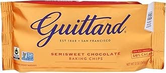Guittard Baking Chips, Semi Sweet Chocolate, 12 oz
