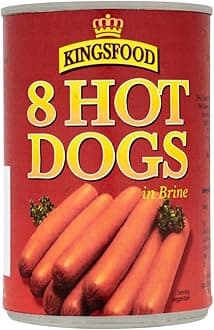 Kingsfood 8 Hot Dogs 400g