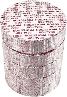 SMART PACK Aluminum Foil for Packing of PET (Transparent) Plastic Jars Material | Sealing, Bottle Packing, Silver Foil | One Piece Seal Liner | PET Type Size 65MM with 1000 Piece