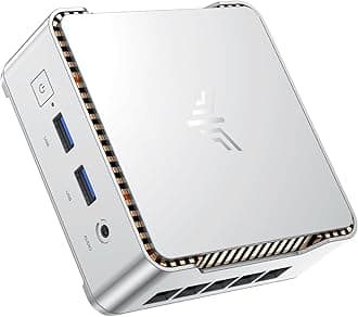 KAMRUI Essenx E2 Mini PC, 16GB RAM 512GB SSD Mini Computers,12th Alder Lake N97 (Beat N150,up to 3.6GHz) Micro PC, HDMI+DP1.4 Dual 4K UHD Small PC,Gigabit Ethernet,WiFi,BT,Home/Office Mini Desktop pc