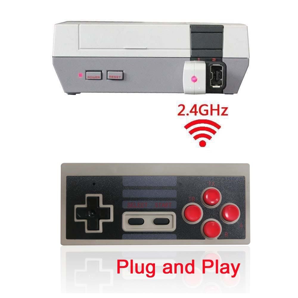 JALEX Wireless Controller for NES CLASSIC MINI Edition 2016 Retro Wireless Gamepad for Mini NES Classic
