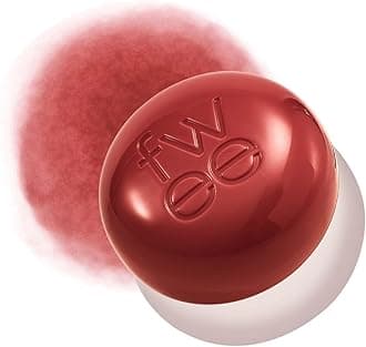 fwee Blurry Pudding Pot | Airbrushed Blush & Lip, Buildable & High Pigment, Long-lasting, Lightweight, Natural Soft Matte Finish, Satin Finish Blurring Blush - Memories (Deep Rose) | 0.17 oz