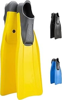 Full Foot Pocket Fins for Snorkeling, Diving, and Swimming- Light, Comfortable, and Easy to Use- Clio- Made in Italy