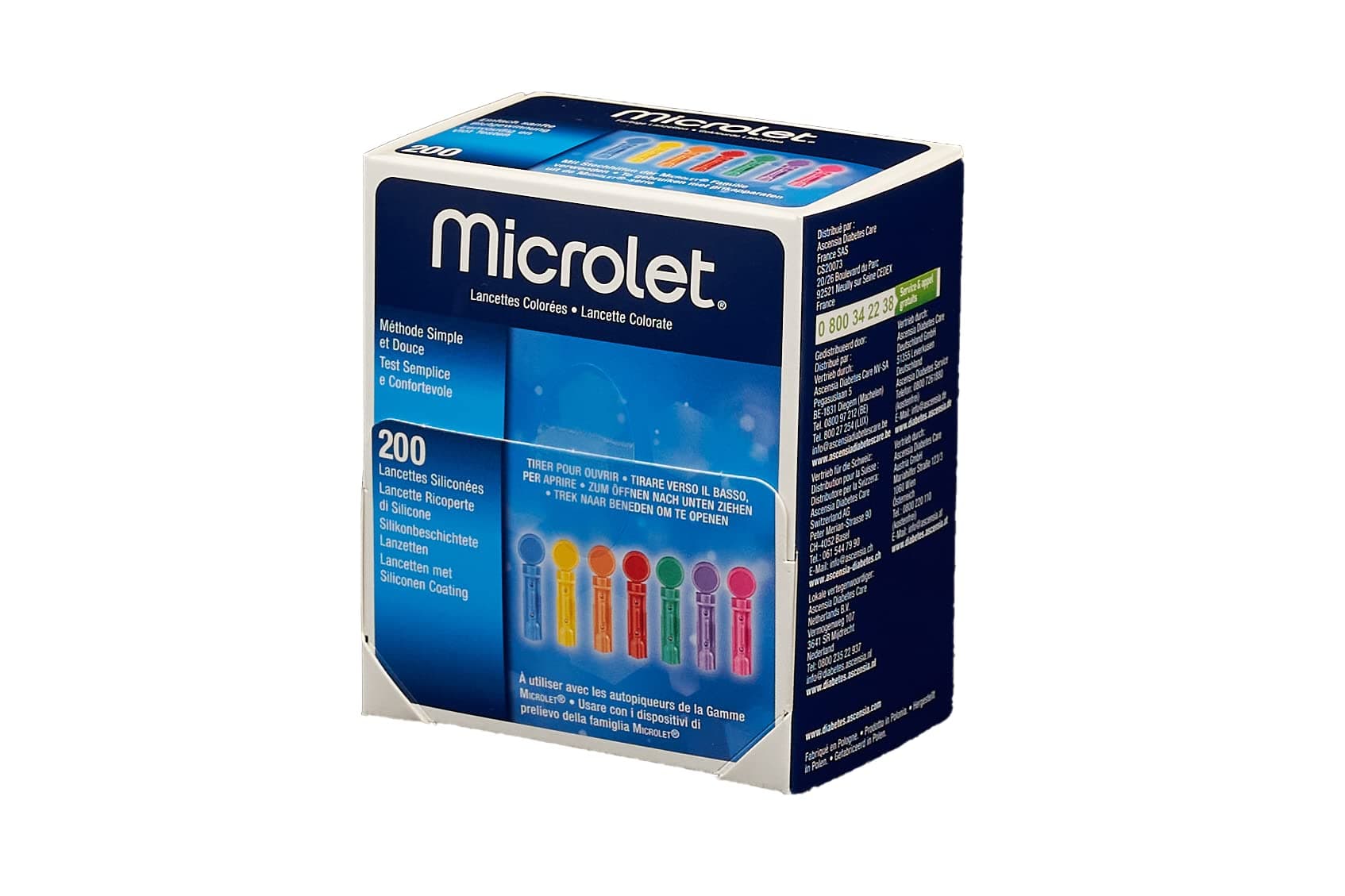 Bayer MICROLET Lancets 200 Hands